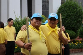 กรข.สป.อว. ร่วมกิจกรรมจิตอาสา “ทำความดีด้วยหัวใจ” ถวายเป็นพร ... Image 1