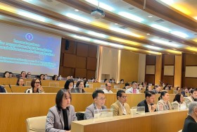 ประชุมสัมมนา เรื่อง มาตรฐานกำหนดตำแหน่งประเภทผู้บริหารและการ ... Image 3