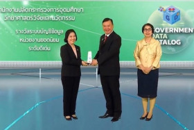 สำนักงานปลัดกระทรวง อว. คว้ารางวัล “หน่วยงานที่มีผลงานโดดเด่ ... พารามิเตอร์รูปภาพ 1