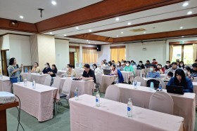 กรข. ร่วมกับ TCU จัดการประชุมเชิงปฏิบัติการ เรื่อง การทบทวนก ... Image 12
